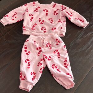 Candy Cane Sweatsuit